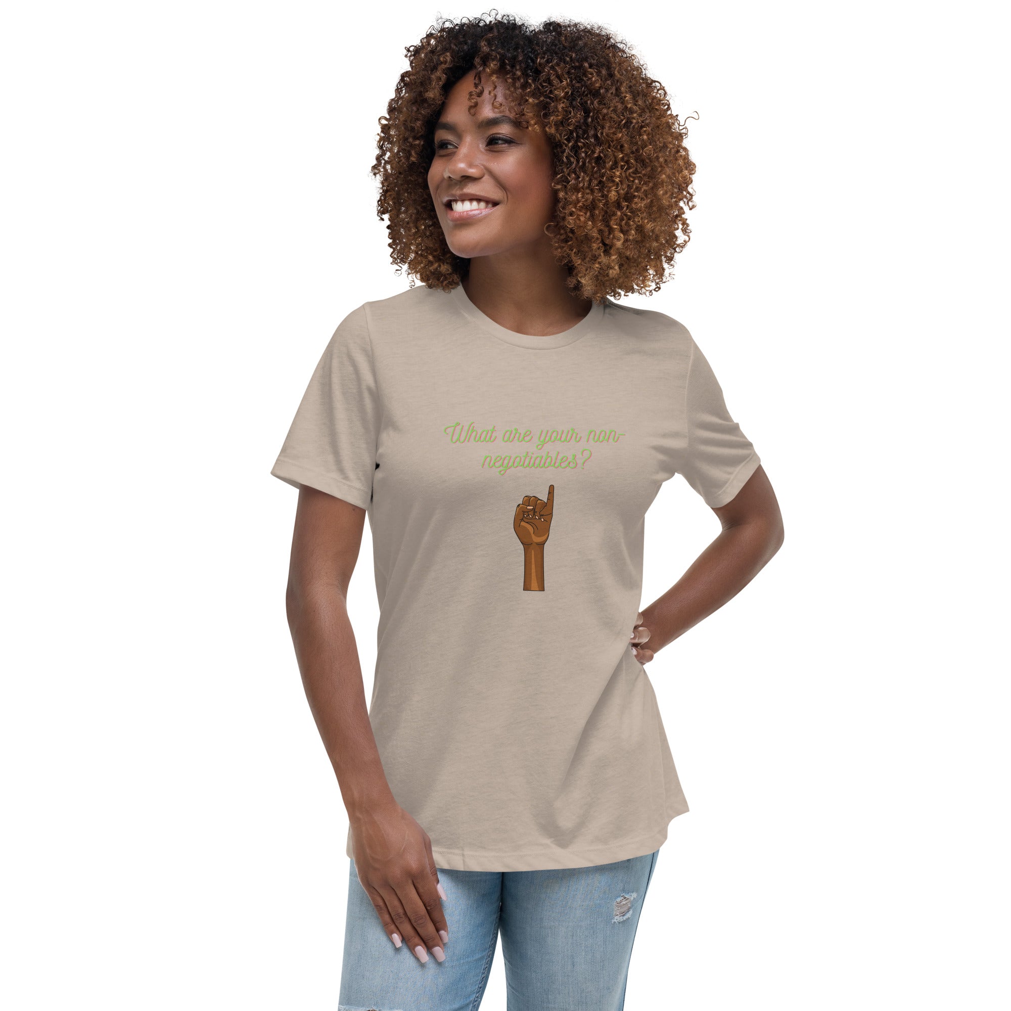 Women's non negotiables 2 Relaxed T-Shirt - VisibiliTees